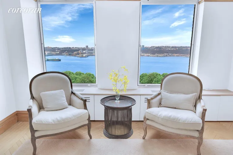 New York City Real Estate | View 340 Riverside Drive, 11A | View from Living Room | View 7