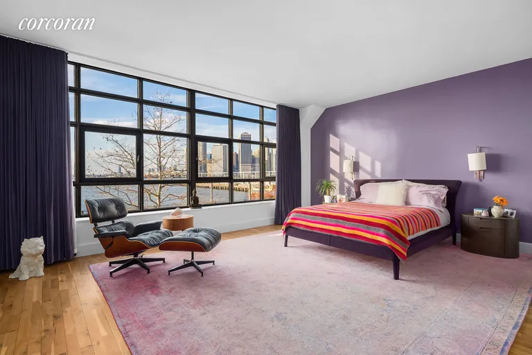 New York City Real Estate | View 360 Furman Street, 206 | Huge master bedroom suite | View 7