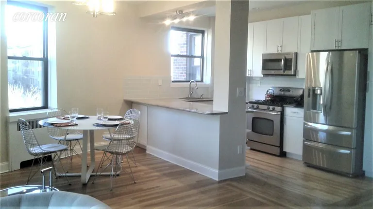 New York City Real Estate | View 159-34 Riverside Drive West, 7B | Kitchen-Dining Area | View 6