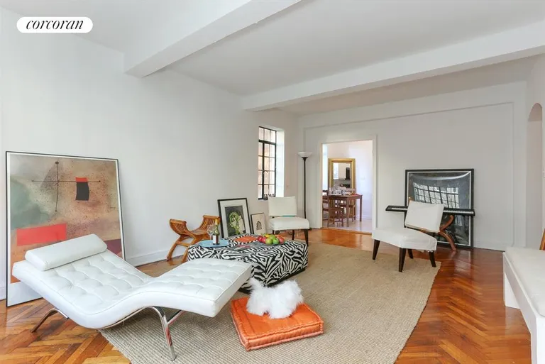New York City Real Estate | View 25 Monroe Place, 1F | Living Room | View 18