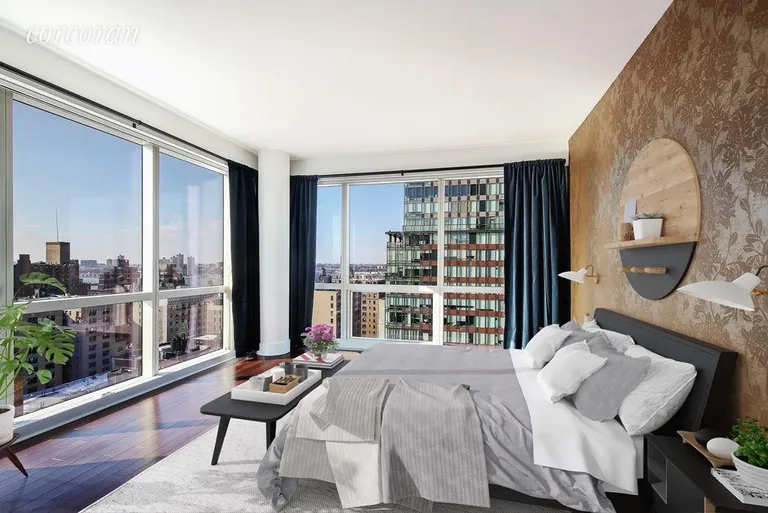 New York City Real Estate | View 2628 Broadway, 20A | Master Bedroom | View 5