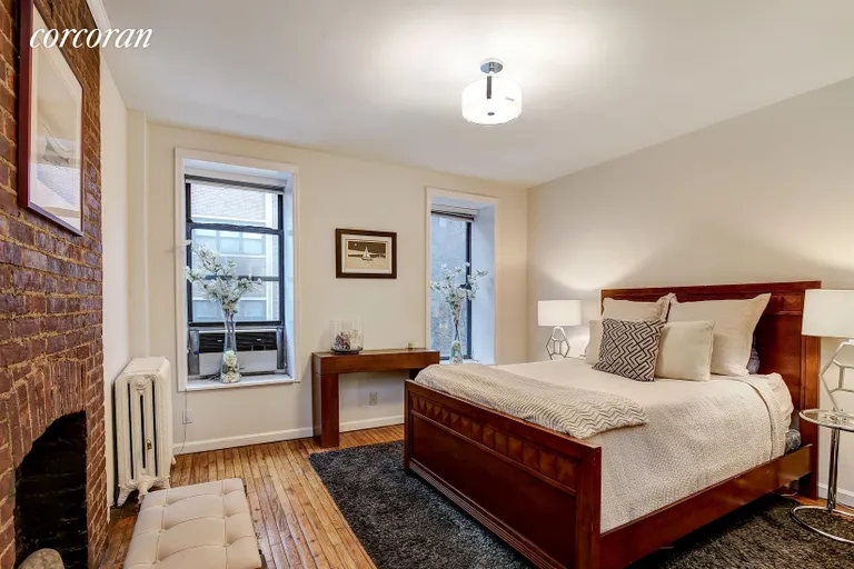 New York City Real Estate | View 438 West 47th Street, 2A | Master Bedroom with En Suite Bath | View 4