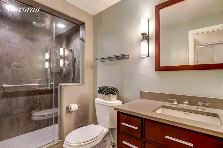 New York City Real Estate | View 438 West 47th Street, 2A | Master Bathroom - Completely Renovated | View 5