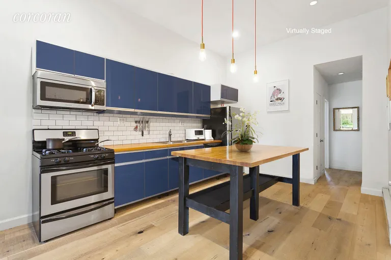 New York City Real Estate | View 768 Hart Street, 1 | Gorgeous spacious kitchen with dishwasher | View 3