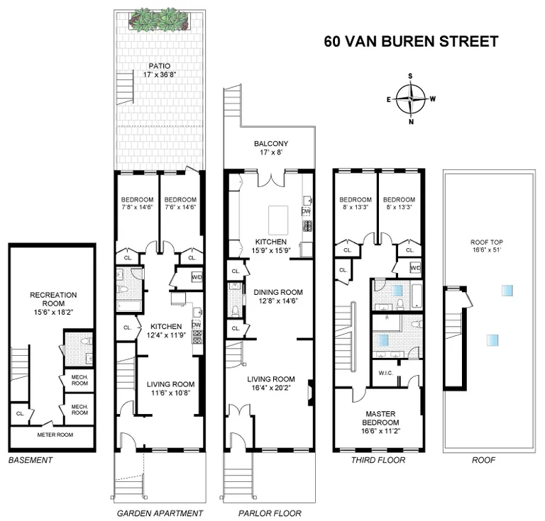 60 Van Buren Street | floorplan | View 11