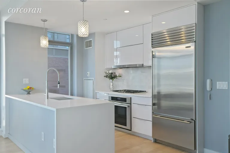 New York City Real Estate | View 1 NORTHSIDE PIERS, 5B | Kitchen | View 3