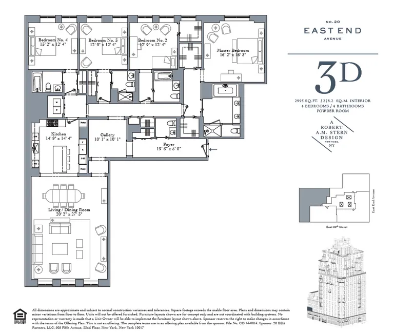 20 East End Avenue, 3D | floorplan | View 11