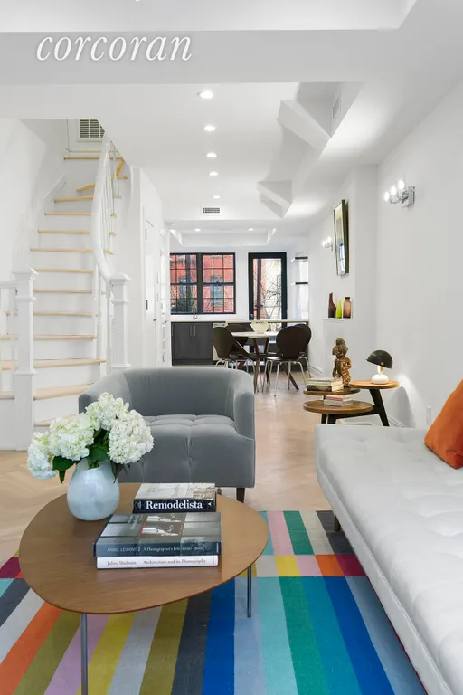 New York City Real Estate | View 89 Maujer Street | Bright and open lower level of owner's duplex | View 2