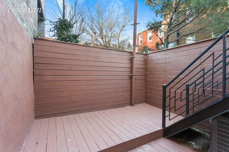 New York City Real Estate | View 89 Maujer Street | Rear deck | View 11