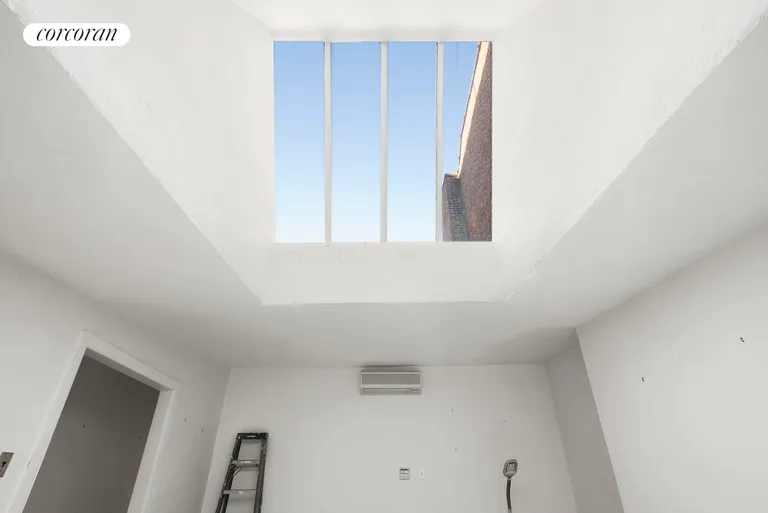 New York City Real Estate | View 330 West 11th Street, 3 | Gorgeous sloped skylight in living room | View 3
