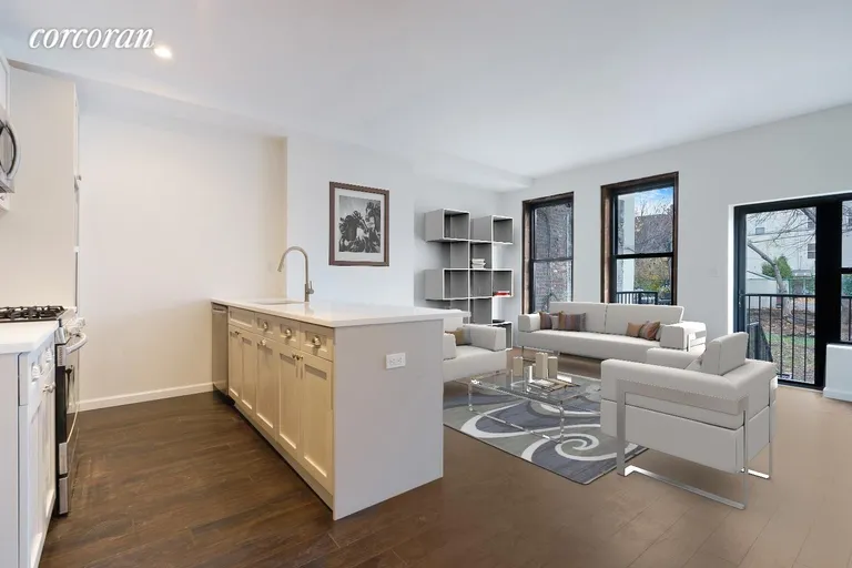New York City Real Estate | View 1377 Saint Marks Avenue, 1 | 2 Beds, 2 Baths | View 1