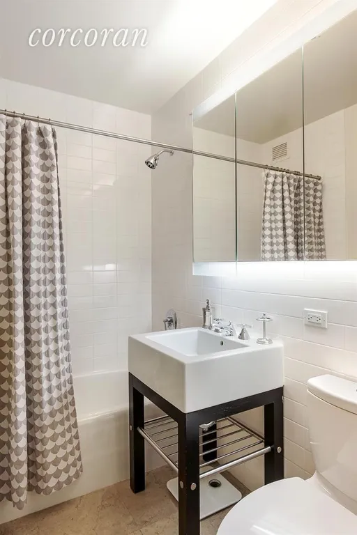 New York City Real Estate | View 70 Little West Street, 14B | Bathroom | View 7