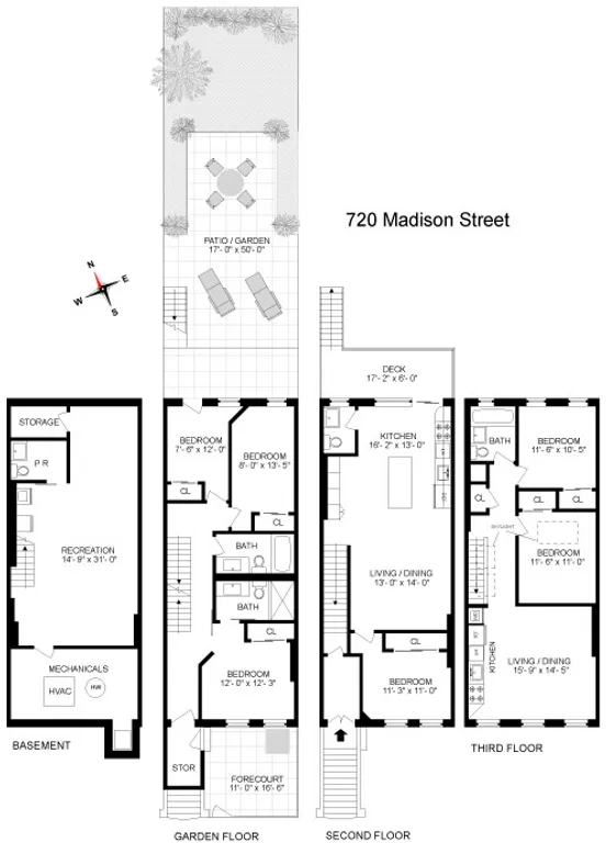 720 Madison Street | floorplan | View 10