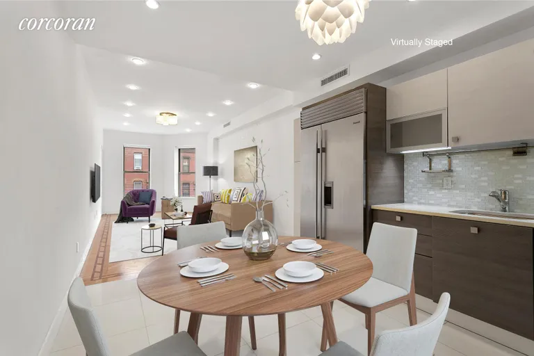 New York City Real Estate | View 337 15th Street, 2 | 5 kitchen dining final | View 3