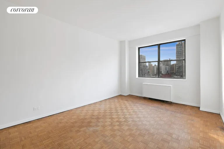 New York City Real Estate | View 180 East End Avenue, 16E | Sun-drenched Second Bedroom | View 9