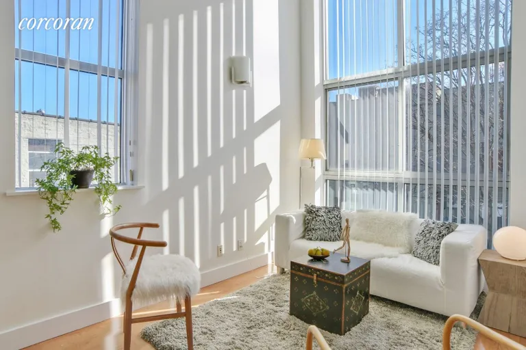 New York City Real Estate | View 888 Fulton Street, 2B | Super sunny living room | View 2