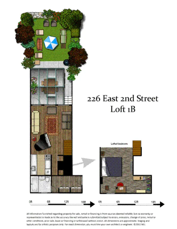 226 East 2Nd Street, 1B | floorplan | View 8