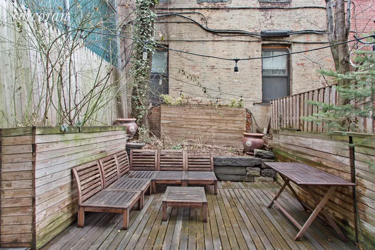 New York City Real Estate | View 226 East 2Nd Street, 1B | Back Yard | View 7