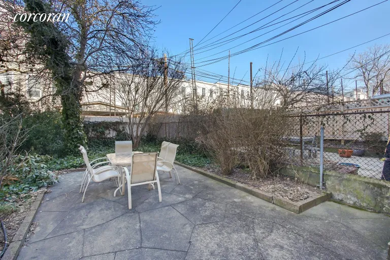 New York City Real Estate | View 425 45th Street | Back Yard | View 7