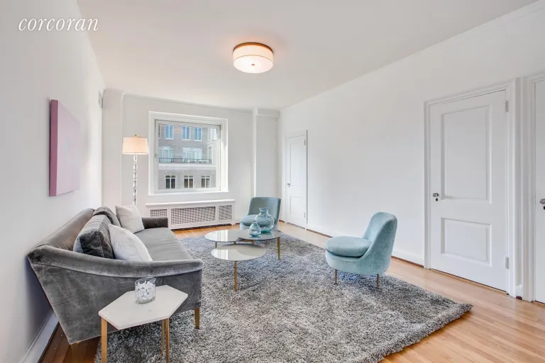 New York City Real Estate | View 25 East End Avenue, 15G | Library/Bedroom | View 5