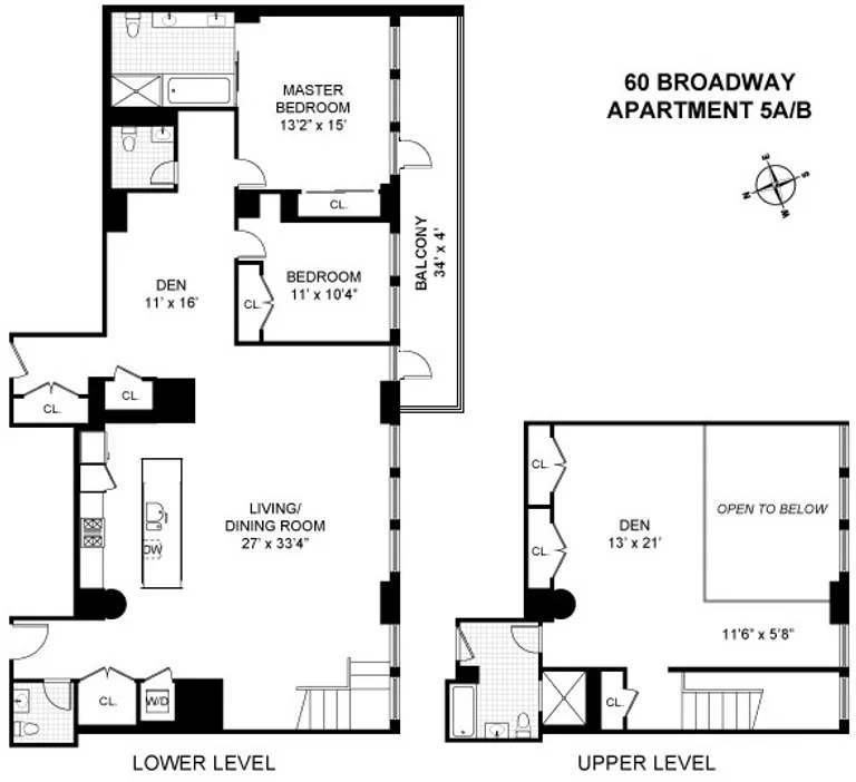 60 Broadway, 5AB | floorplan | View 7