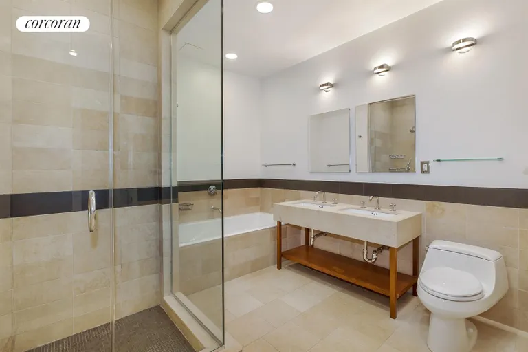 New York City Real Estate | View 421 West 54th Street, 5B | Master Bathroom | View 5