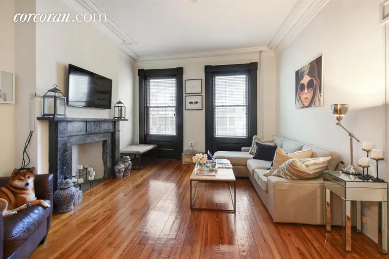 New York City Real Estate | View 227 Kent Avenue | Second Unit Living Room | View 5
