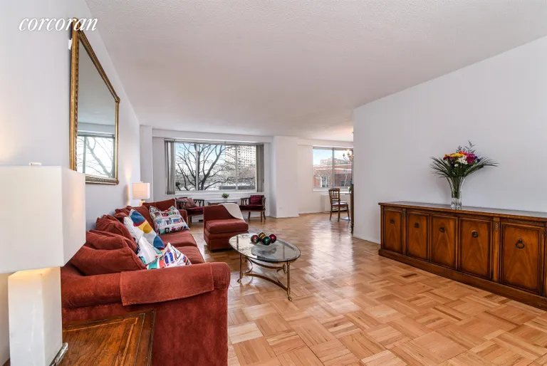 New York City Real Estate | View 3333 Henry Hudson Parkway, 2A | Living Room | View 5