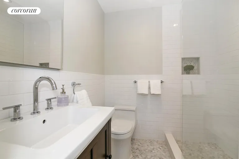 New York City Real Estate | View 277 Prospect Place | Master Bathroom | View 9