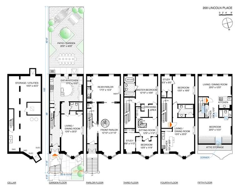 200 Lincoln Place | floorplan | View 13