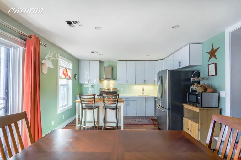New York City Real Estate | View 966 Jefferson Avenue | Duplex Kitchen/Dining | View 3