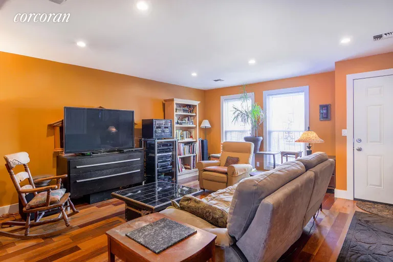 New York City Real Estate | View 966 Jefferson Avenue | Duplex Living Room | View 4