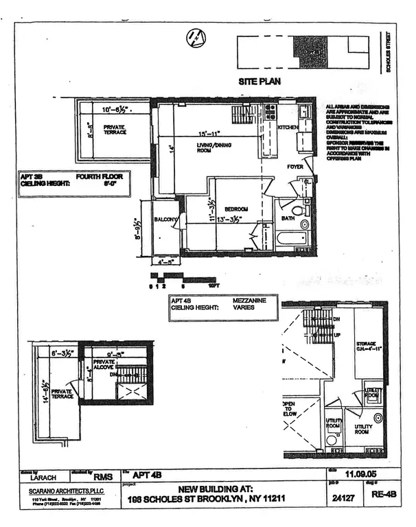 196 Scholes Street, 4B | floorplan | View 17