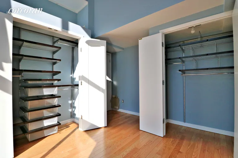 New York City Real Estate | View 196 Scholes Street, 4B | Bedroom Closets | View 11