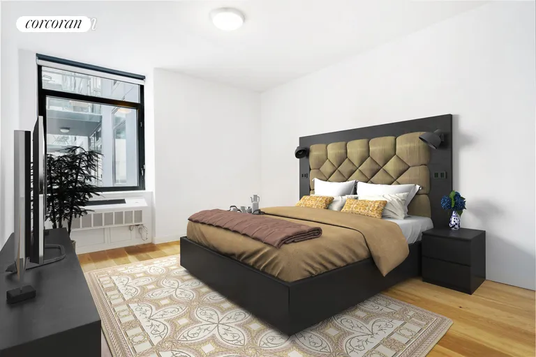 New York City Real Estate | View 180 Nassau Street, 2b | 1 Bed, 1 Bath | View 1