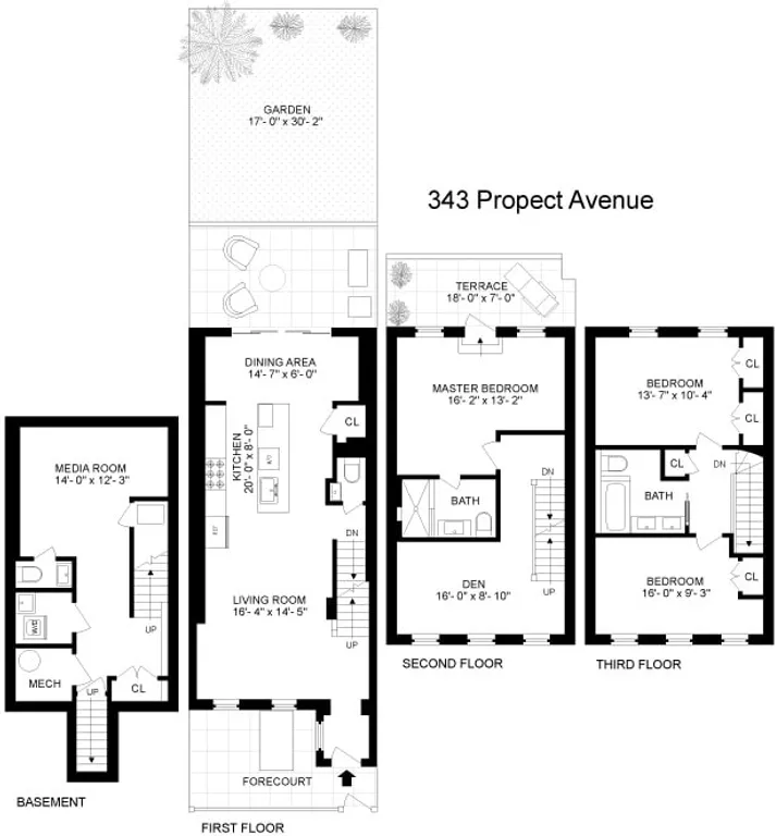 343 Prospect Avenue | floorplan | View 14