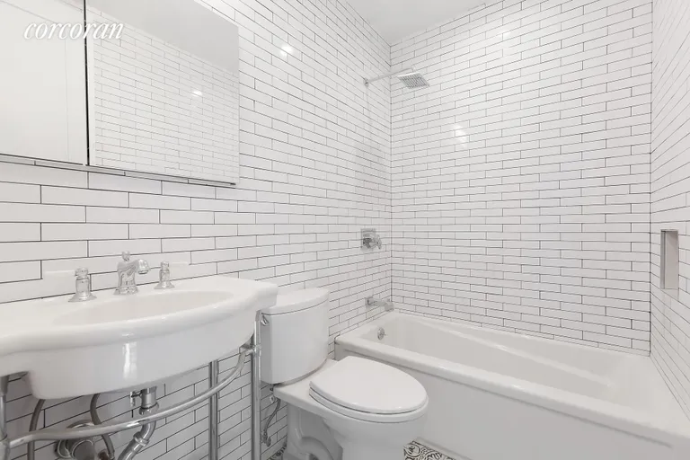 New York City Real Estate | View 547 Rogers Avenue, 1 | Two Elegant Bathrooms | View 3