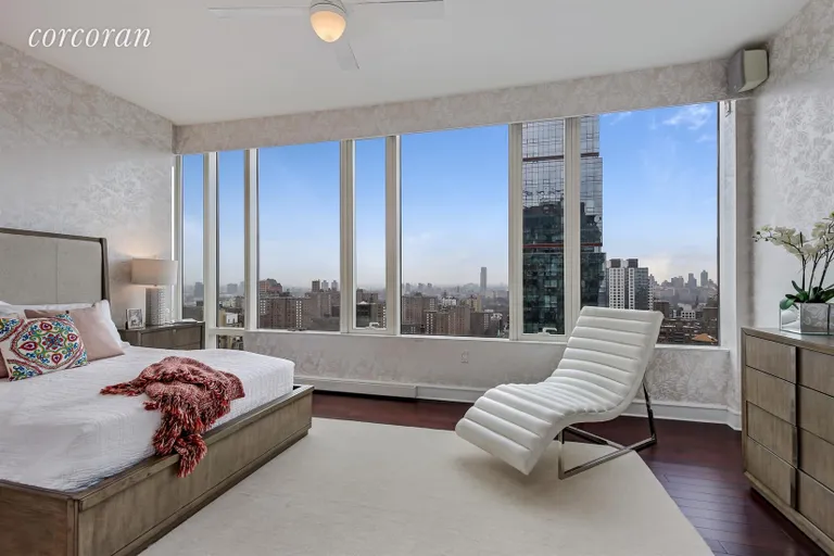 New York City Real Estate | View 245 West 99th Street, 25A | Master Bedroom | View 6
