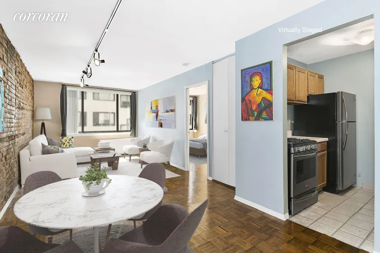 New York City Real Estate | View 77 Bleecker Street, 915W | 1 Bed, 1 Bath | View 1
