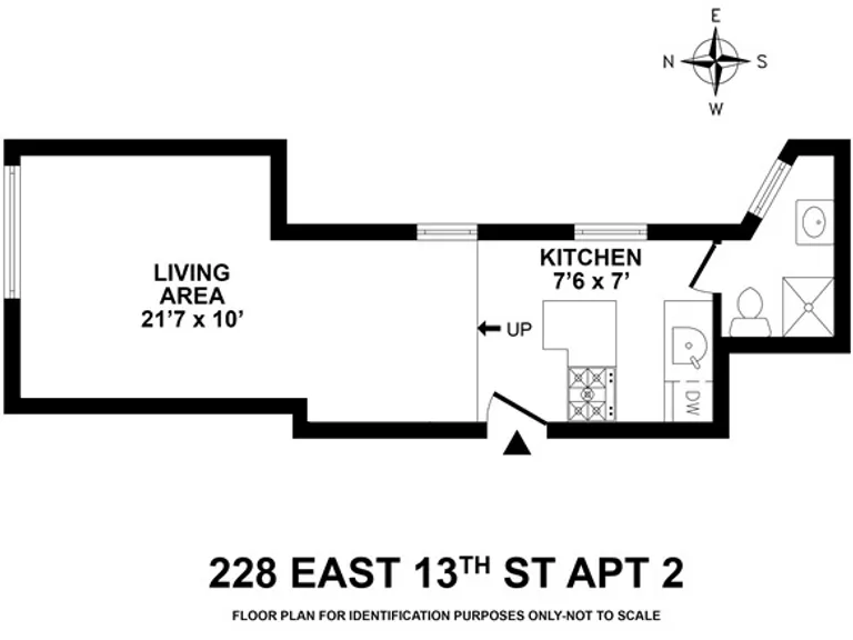 228 East 13th Street, 2 | floorplan | View 4