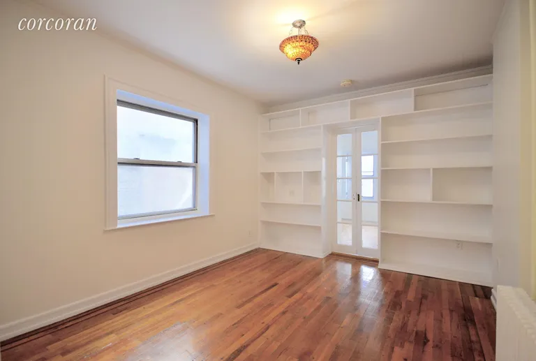 New York City Real Estate | View 427 East 6th Street, 3R | Built-in bookcase | View 2