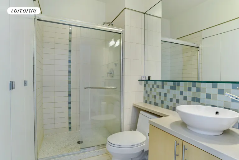 New York City Real Estate | View 543 Dean Street, 4 | Hall bath with laundry closet | View 6