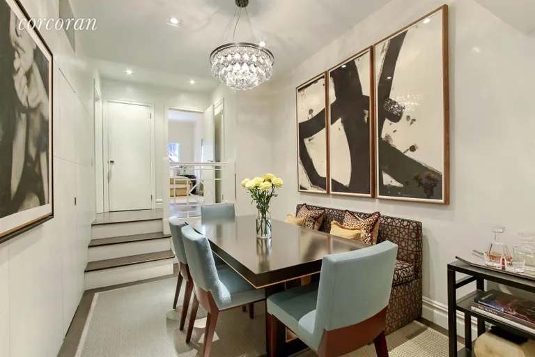 New York City Real Estate | View 347 West 22nd Street, Parlor 3 | Dining Room | View 2