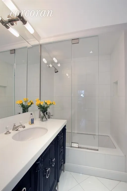 New York City Real Estate | View 347 West 22nd Street, Parlor 3 | Renovated Bathroom | View 7