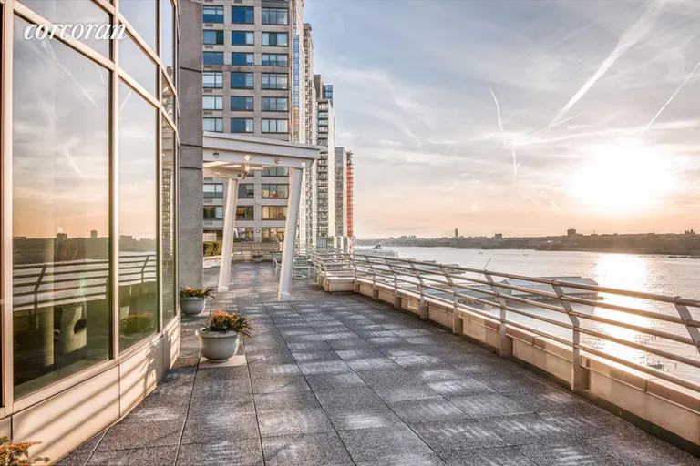 New York City Real Estate | View 120 Riverside Boulevard, PH3H | Roof Deck | View 12