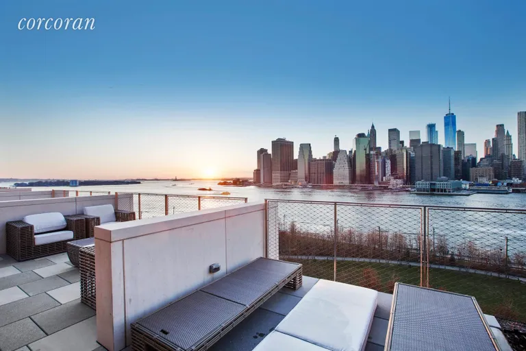 New York City Real Estate | View 90 Furman Street, N1016 | Oversized Roof Terrace | View 16