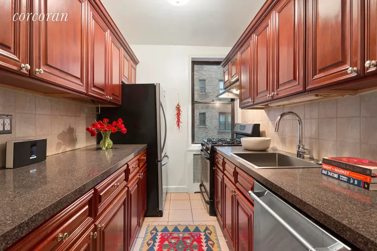 New York City Real Estate | View 125 Ocean Avenue, 4A | Wonderfully Windowed Kitchen  | View 7