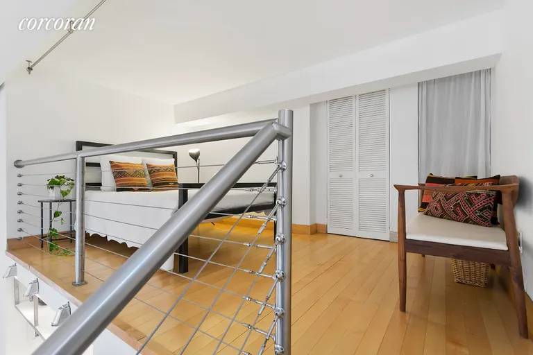 New York City Real Estate | View 96 Schermerhorn Street, 3F | 2nd sleep area in loft above kitchen | View 6