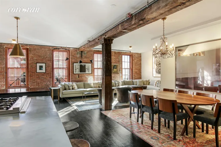 New York City Real Estate | View 20 Desbrosses Street, 4 | Dining Room | View 3