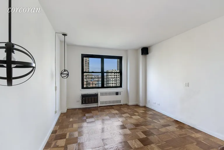 New York City Real Estate | View 185 West End Avenue, 18A | Second Bedroom overlooking The Hudson River | View 5